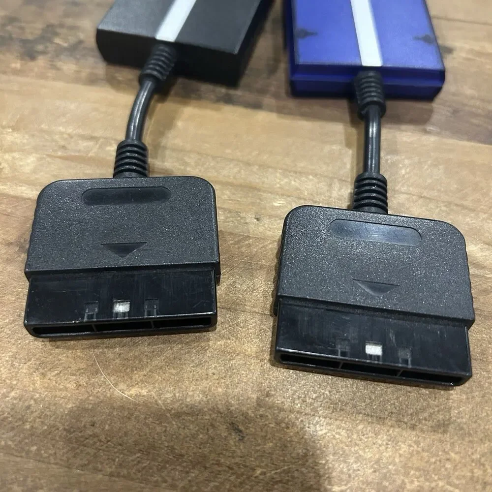 Mad Catz Gameshark Playstation 2 PS2 MicroCon Dongle Receiver Lot Of 2